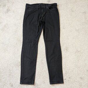 JOE'S JEANS Black Stretch Denim Low-Rise Skinny Jeans; Men's Size 33x31